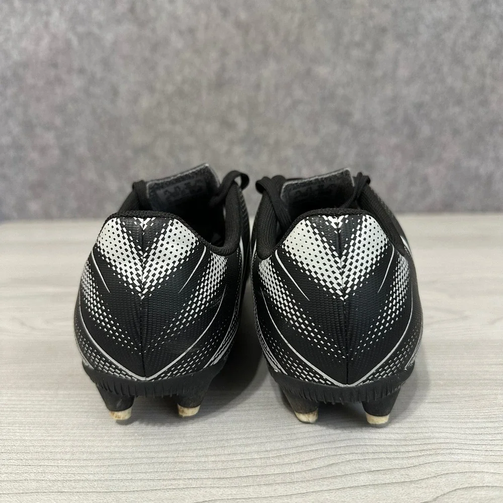 Puma Attacanto FG/AG Soccer Cleats Kids 3.5 Black Mist Football Boots 107480-01